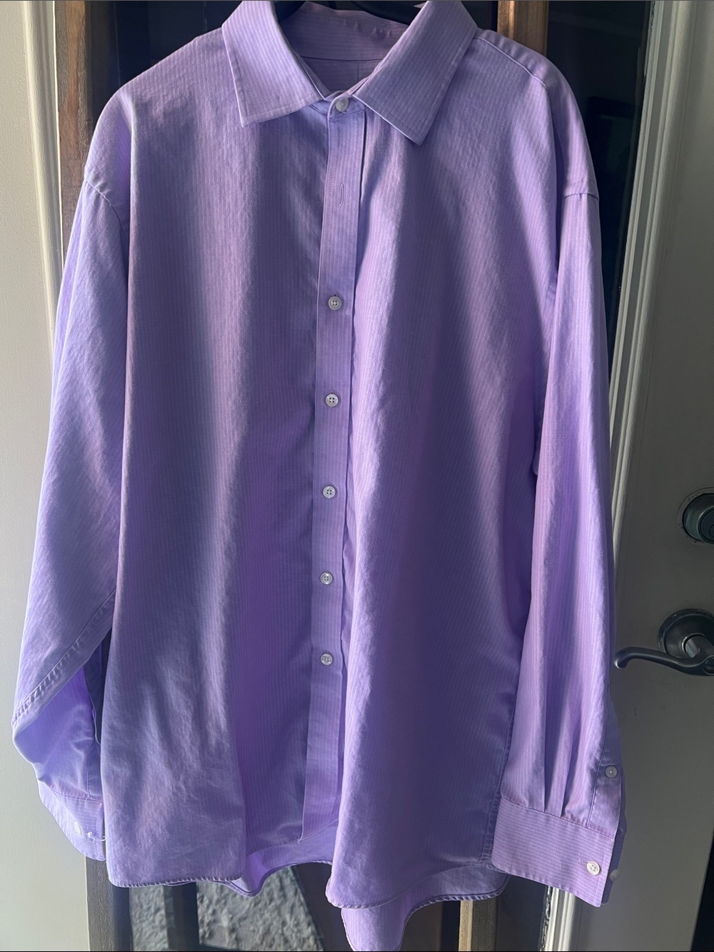 Michael Kors Lavender Long-Sleeve Dress Shirt